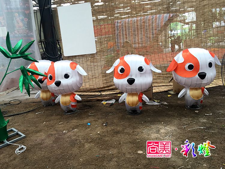 立体造型卡通花灯 彩灯