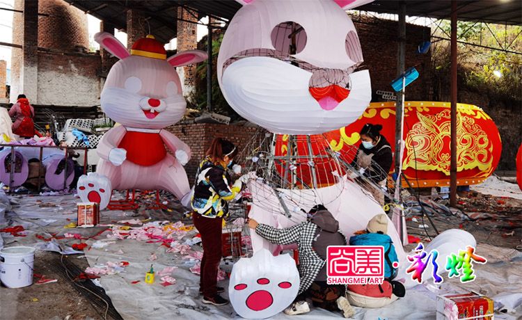 自贡彩灯的基本制作工艺