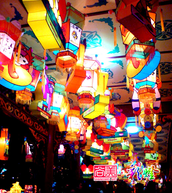 自贡工艺宫灯在元宵花灯中的文化传承