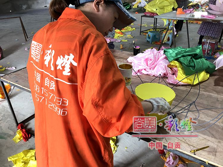 木蘭水鎮 花燈 彩燈 五一燈光秀 夜遊經濟