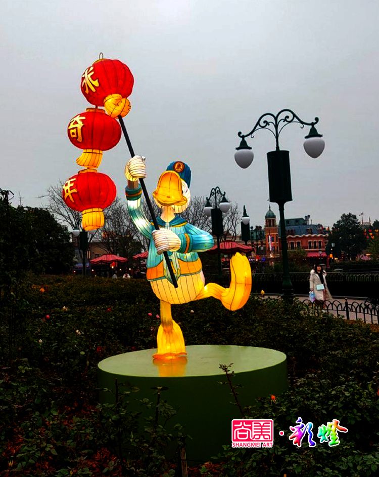 上海迪士尼花灯