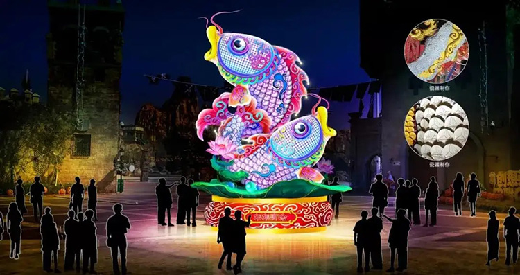 自贡彩灯已成为中国各大传统节日里文化新宠儿