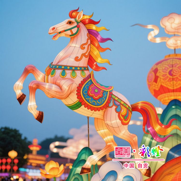 尚美马年彩灯