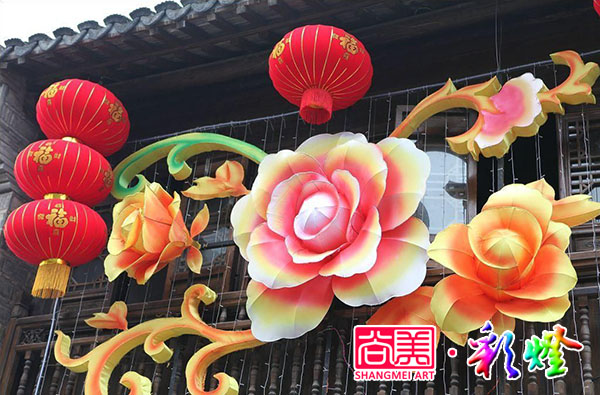 立体花灯