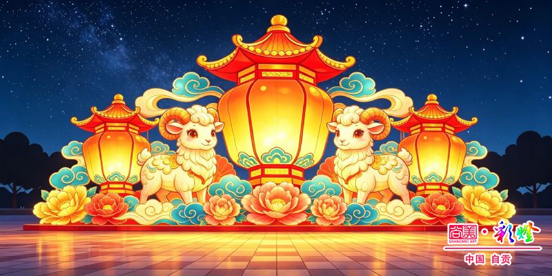 三阳开泰・福满华堂